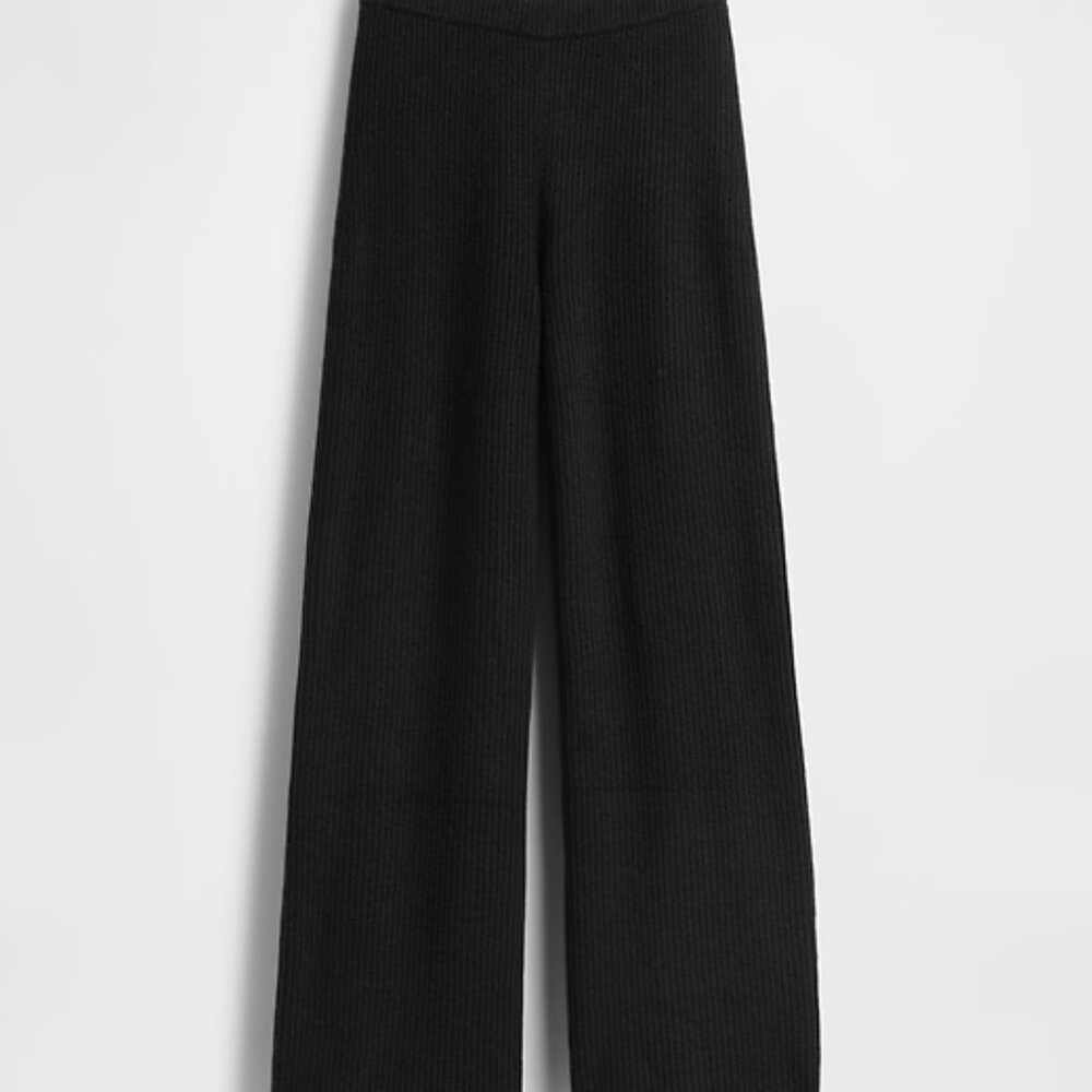 GAP Black Sweater Pants in XXL
